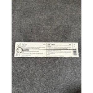 SEALED Pampered Chef 8" CAKE TESTER #1635 Stainless Steel Ring Grip Retired